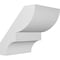 Ekena Millwork 5-in. W x 6-in. D x 6-in. H Ridgewood Architectural Grade PVC Knee Brace BRCP05X06X06RID - alternate 1